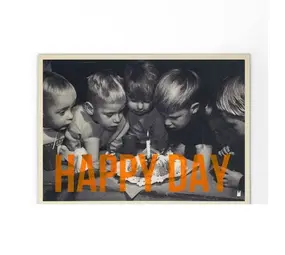 Minus Editions Poster HAPPY DAY