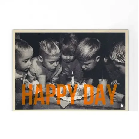 Minus Editions Poster HAPPY DAY