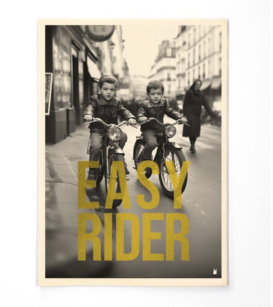 Minus Editions Poster  EASY RIDER