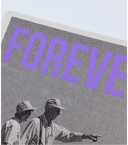 Minus Editions Poster FOREVER