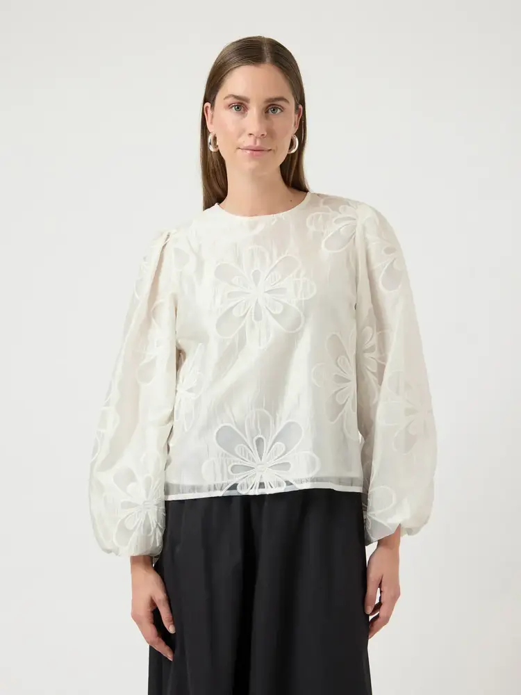 Y.A.S. Lima LS Top - Star White