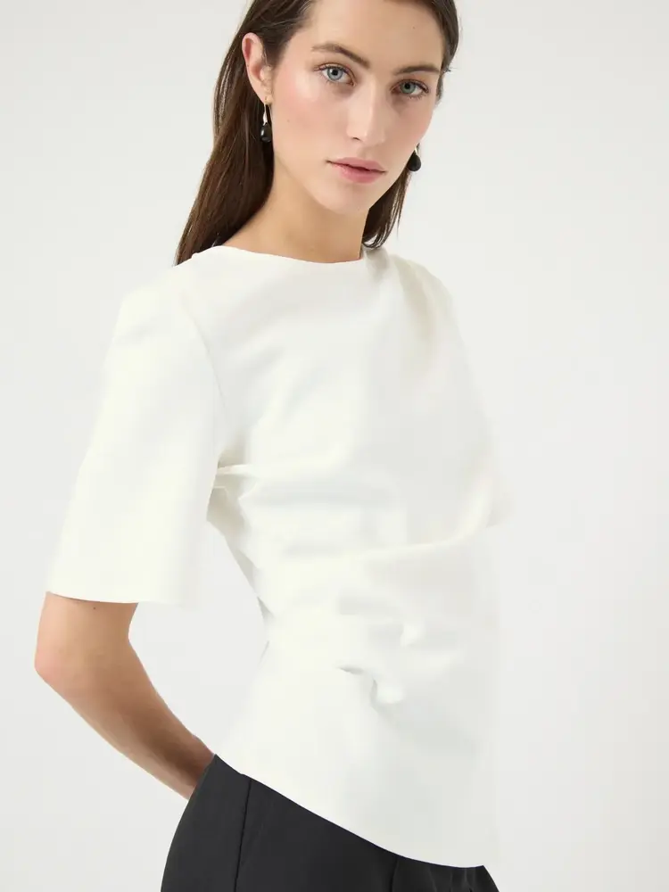 Y.A.S. Pina 2/4 Tee - Star White