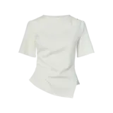 Y.A.S Pina 2/4 Tee - Star White Y.A.S Pina 2/4 Tee - Star White