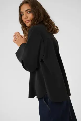 Culture Slinky Aram Shirt – Black