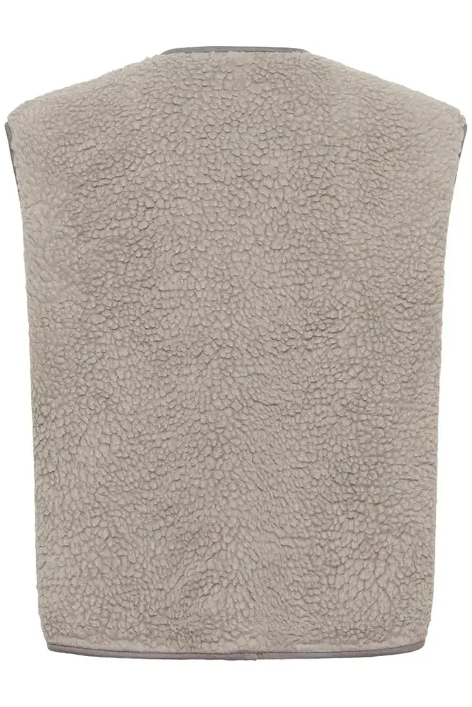 Culture Catina Teddy Waistcoat – Drizzle