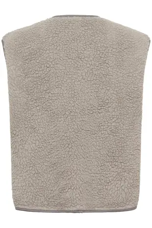 Culture Catina Teddy Waistcoat – Drizzle