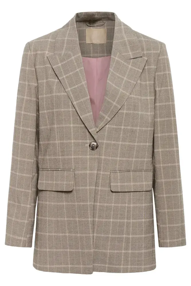 Culture Arlinda Blazer – Dune Check