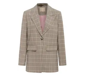 Culture Arlinda Blazer – Dune Check