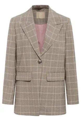 Culture Arlinda Blazer – Dune Check