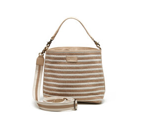 Chabo Bags Shoulderbag Suus Sand/Stripe Chabo Bags Shoulderbag Suus Sand/Stripe