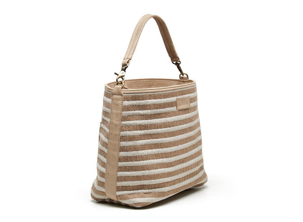 Chabo Bags Shoulderbag Suus Sand/Stripe Chabo Bags Shoulderbag Suus Sand/Stripe