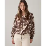 Summum Woman Blouse Graphic print - Coffee