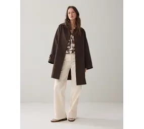 Summum Woman Jacket Gabardine - Coffee