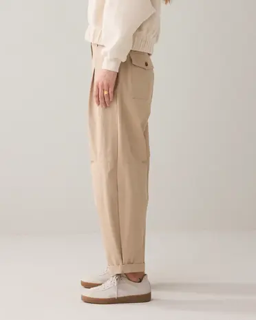 Summum Woman Trousers balloon fit Cotton blend - Alpaca