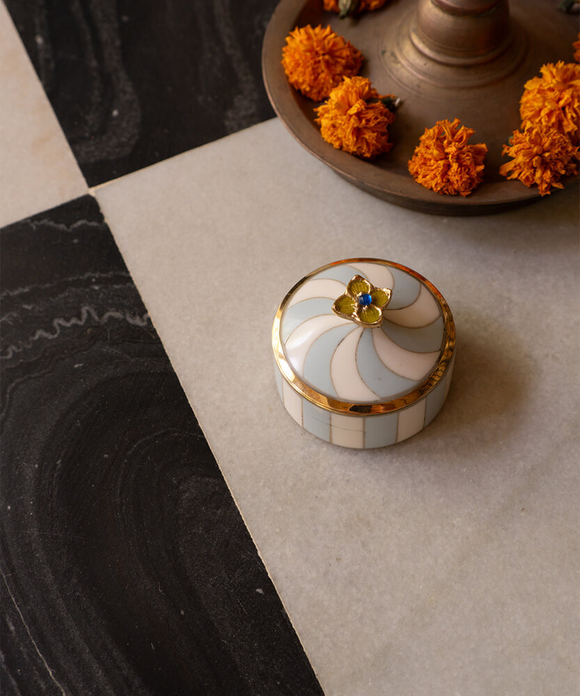 Doing Goods Lou Circus Box Medium - Blue