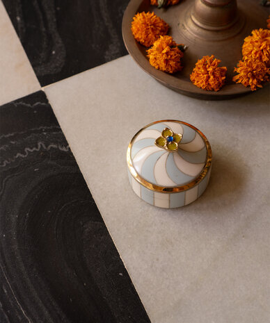 Doing Goods Lou Circus Box Medium - Blue