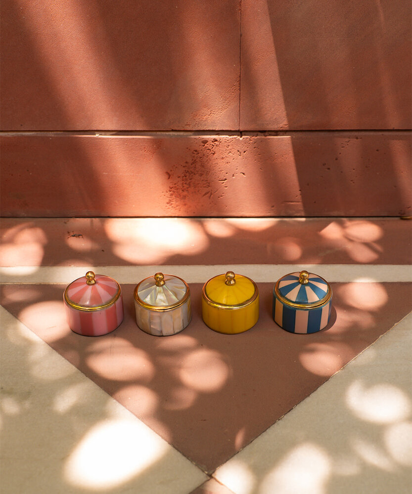 Doing Goods Bailey Circus Box Small - Yellow