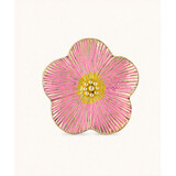 Doing Goods Faye Flower Plate Pink - Large