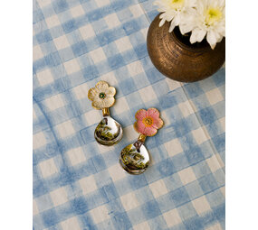 Doing Goods Faye Flower Dipster Spoon Set in Giftbox