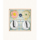 Doing Goods Faye Flower Dipster Spoon Set in Giftbox