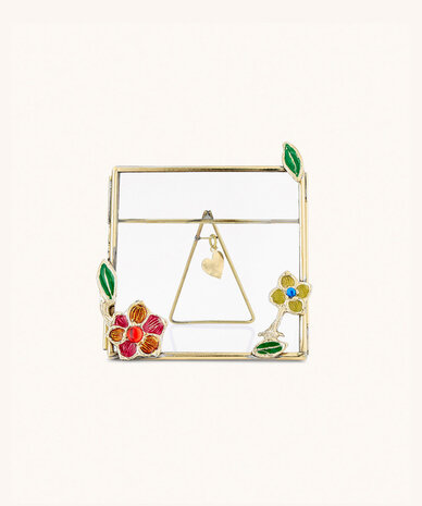 Doing Goods Cameron Flower Polaroid Frame