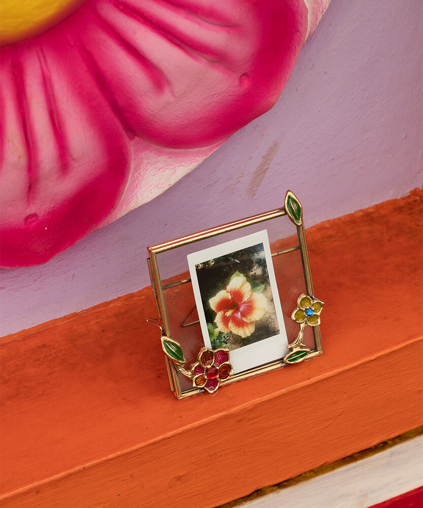 Doing Goods Cameron Flower Polaroid Frame