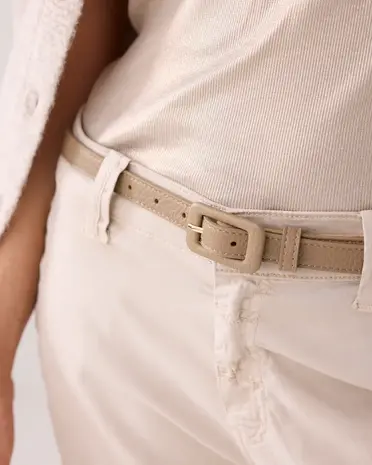 Summum Woman Rib tanktop cotton rib - Alpaca