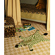 Doing Goods Grassy Zebra Rug - Small
