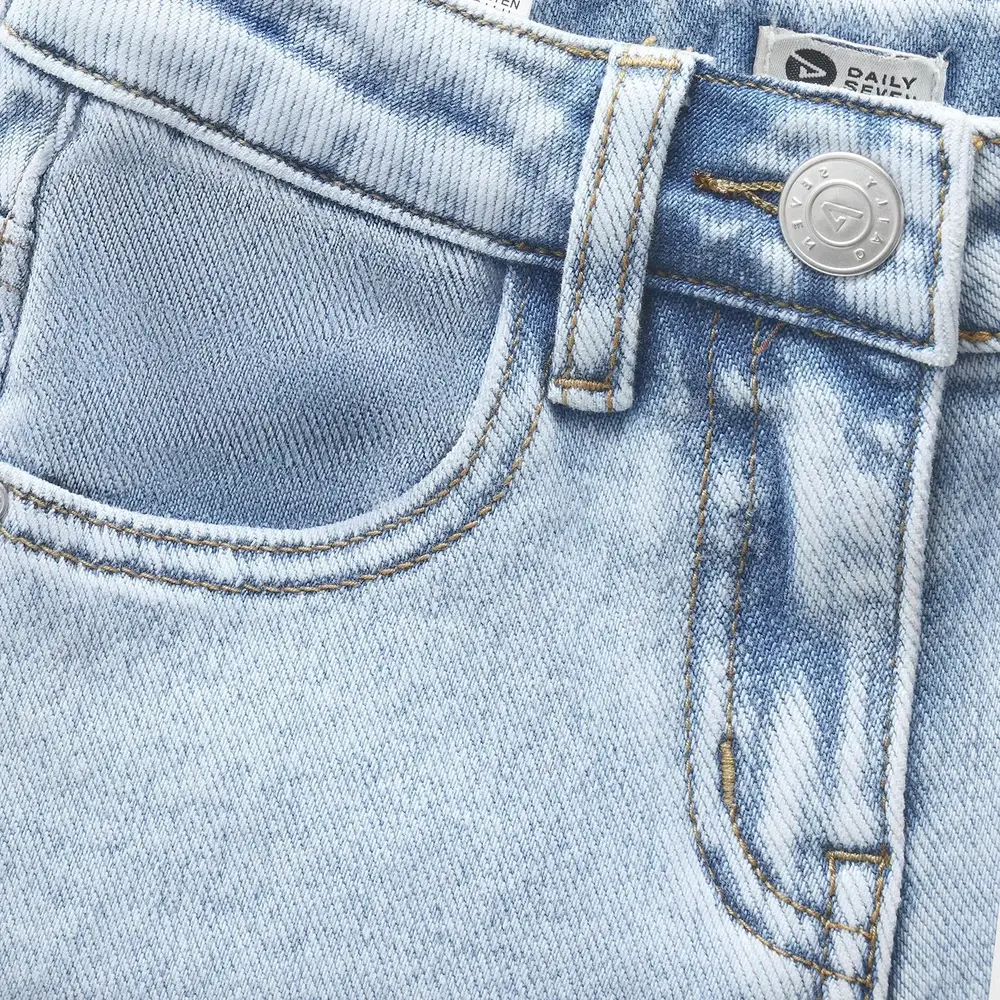 Daily7 Denim Barrel Fit - Blue Denim