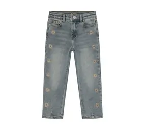 Daily7 Denim Mom Fit Embroidery - Used Medium Denim