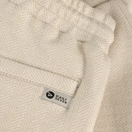 Daily7 Herringbone Pants - Latte Sand