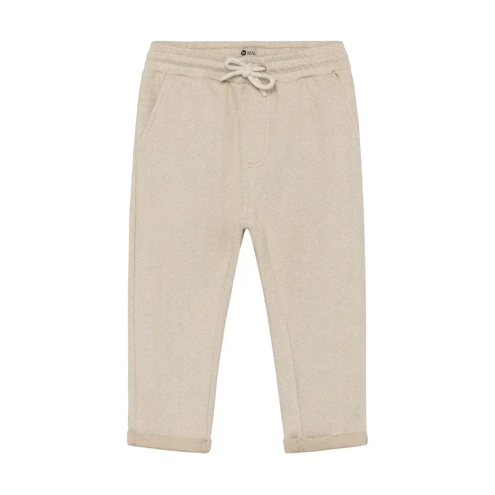 Daily7 Herringbone Pants - Latte Sand