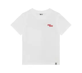 Daily7 Oversized T-shirt Backprint - Egret