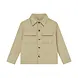 Daily7 Shirt Jacket Structure - Pale Olive Green