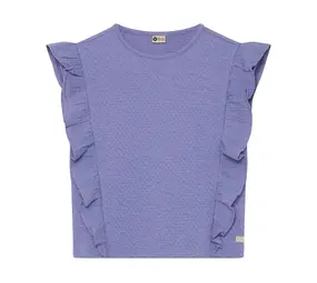 Daily7 T-shirt Ruffle - Lolite