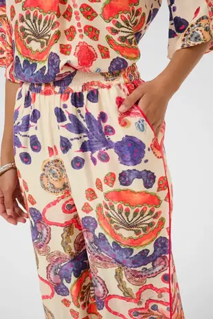 Culture Mandy Pants – Blue/Pink