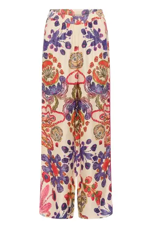 Culture Mandy Pants – Blue/Pink