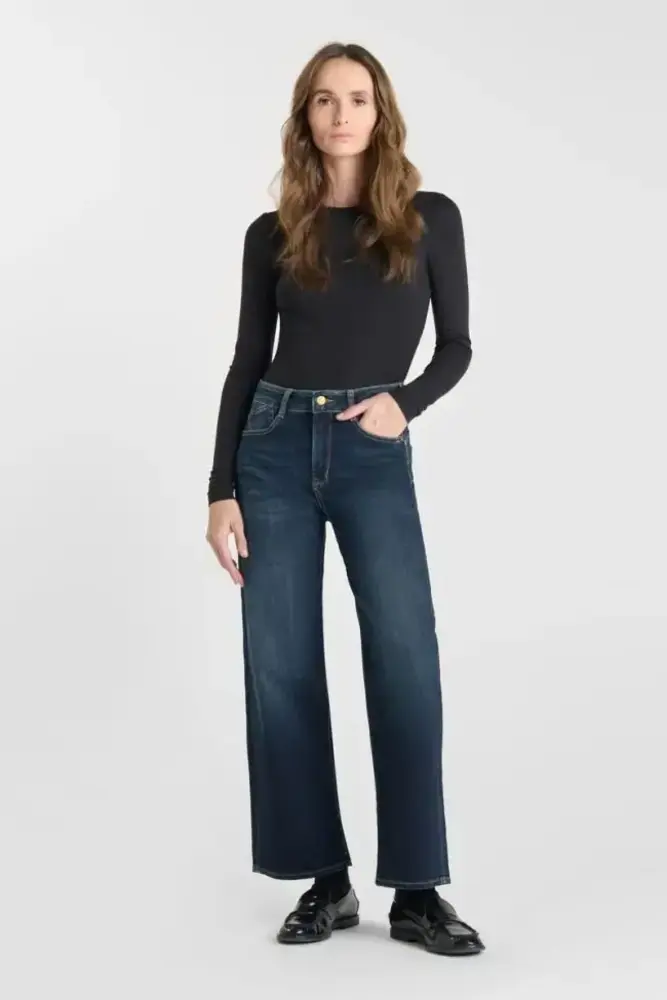 Le Temps des Cerises Jeans Pulp Wide Leg - Basic Blue