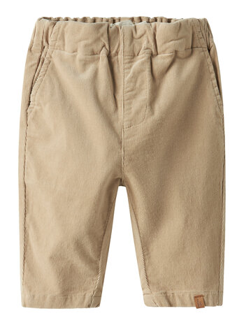 Lil' Atelier Somba Loose Cord Pant - Irish Cream