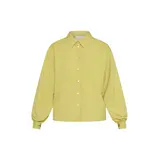 SistersPoint Verina Shirt - Lime Pinstripe