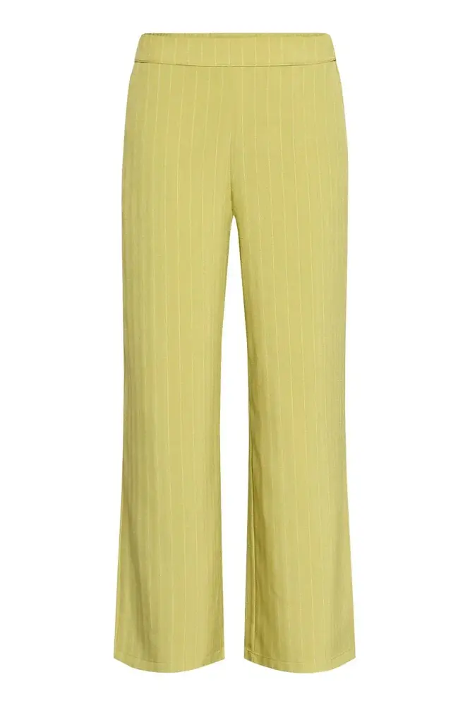 SistersPoint Verina Pants - Lime Pinstripe