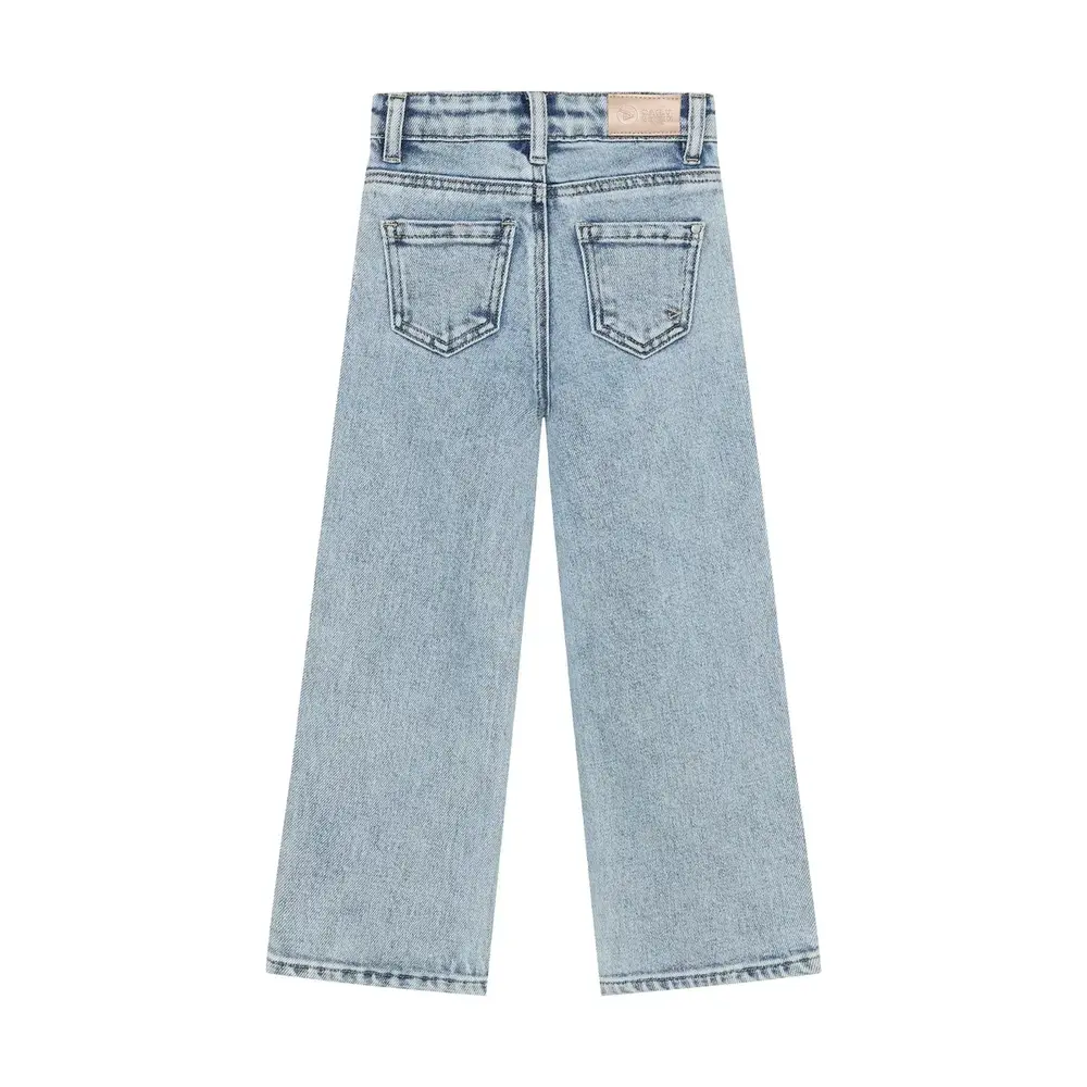 Daily7 Denim Wide Fit Studs - Blue Denim