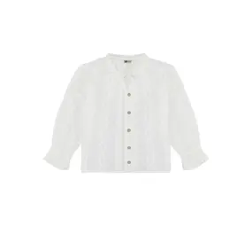 Daily7 Shirt Longsleeve Fancy - Egret