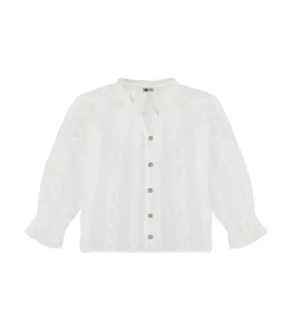 Daily7 Shirt Longsleeve Fancy - Egret