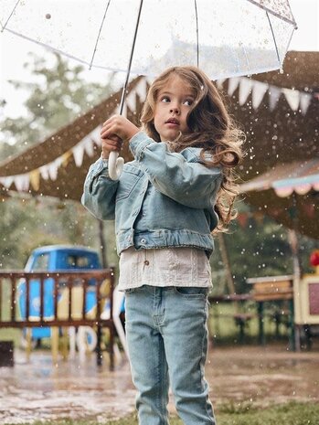 Daily7 Shirt Longsleeve Fancy - Egret