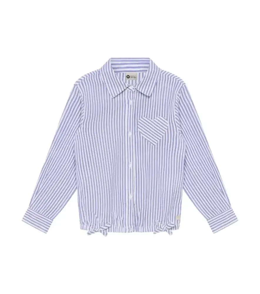 Daily7 Shirt Longsleeve Stripe - Lolite