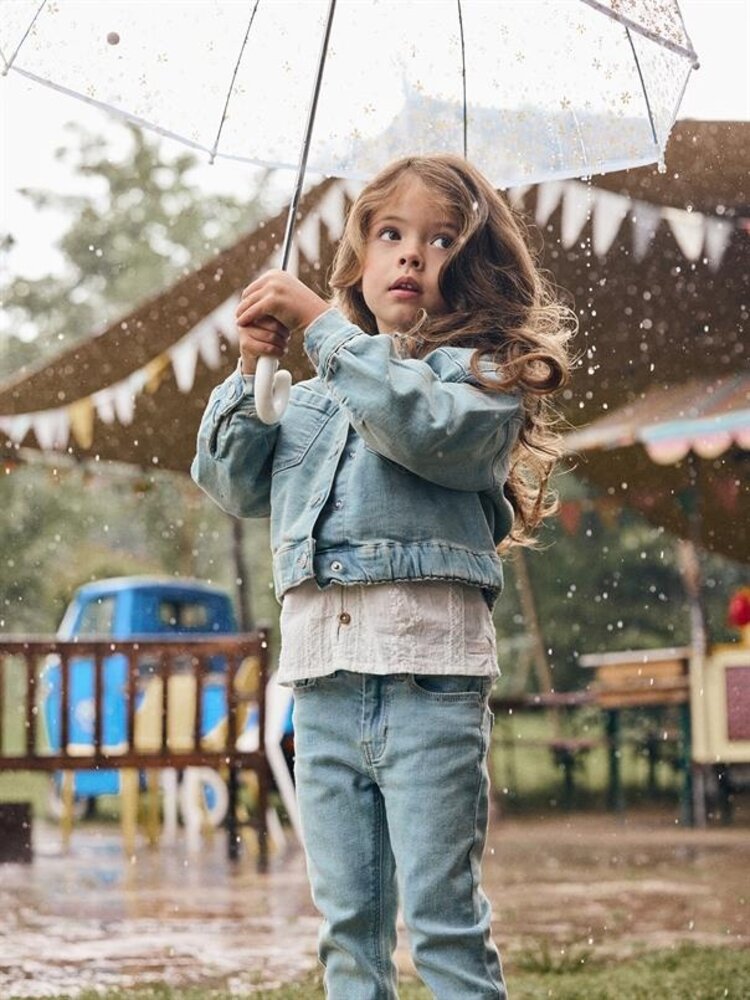 Daily7 Denim Jacket - Medium Blue denim