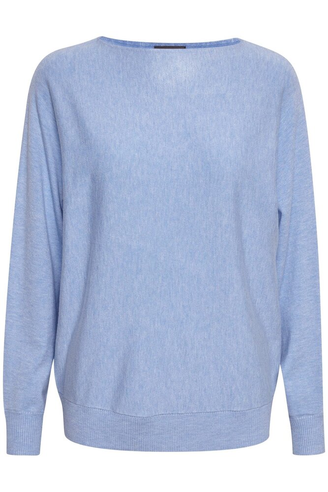 Culture Pullover Annemarie Batwing – cashmere blue