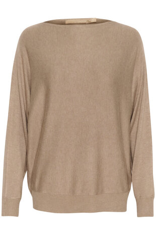 Culture Pullover Annemarie Batwing – Dune Melange