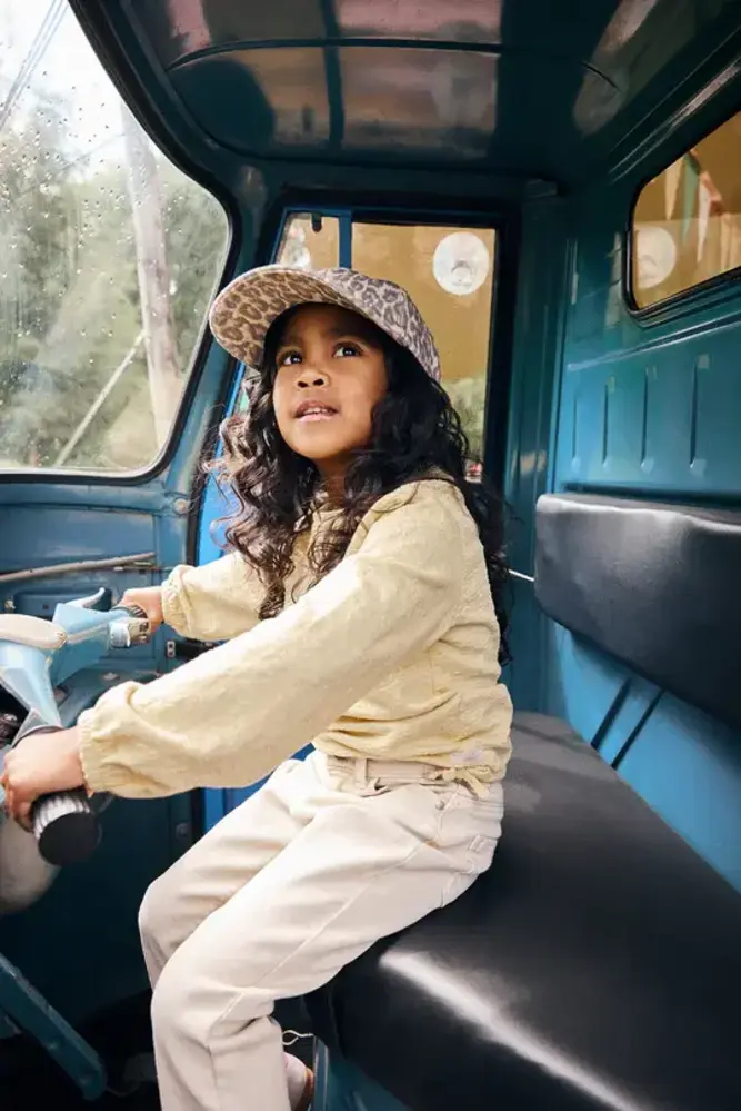 Daily7 Cap Allover Print - Latte Sand